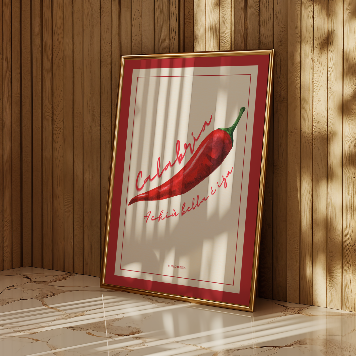 Poster Calabria - A Chiù Bella é Ija