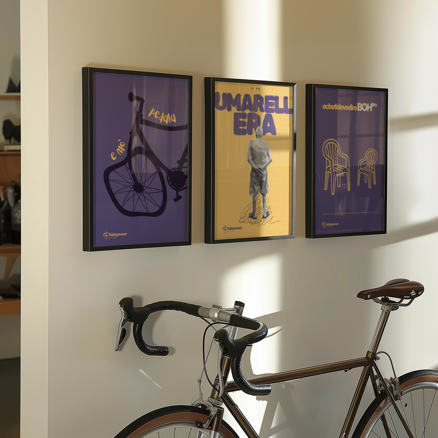 Poster Italiano - E Mo' Pedala
