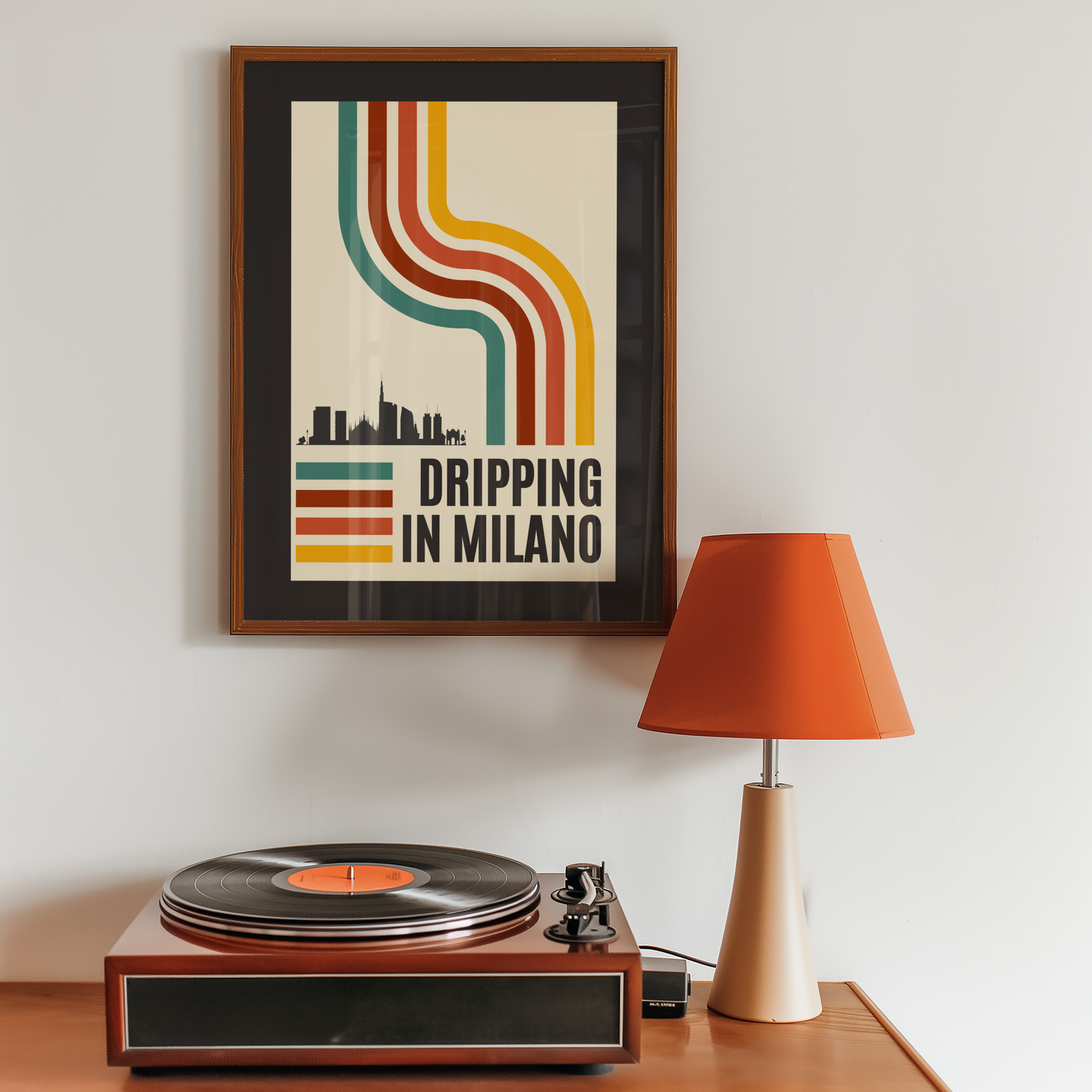 Poster Milano - Dripping in Milano