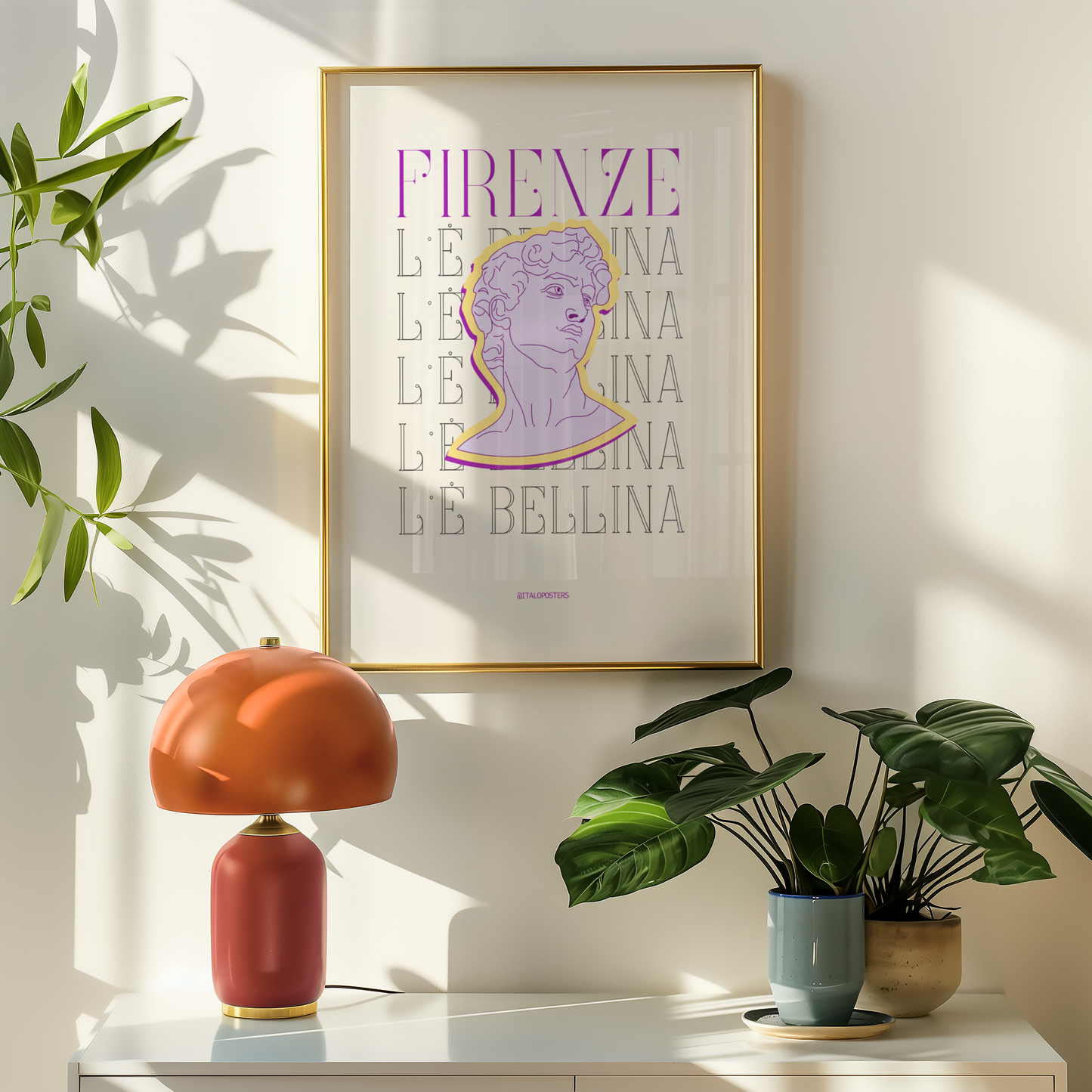 Poster Firenze - L'È Bellina