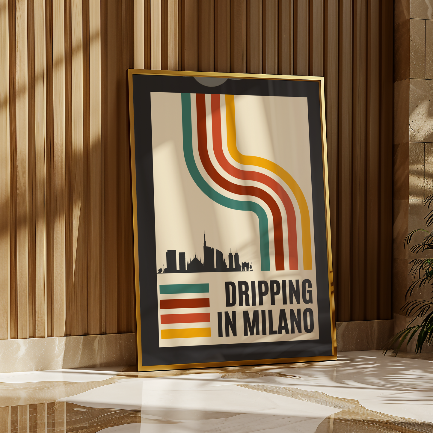 Poster Milano - Dripping in Milano