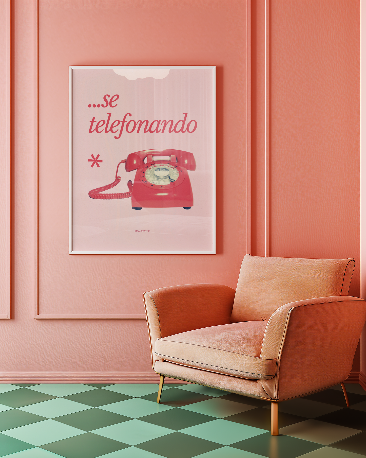Poster Italiano - Se Telefonando