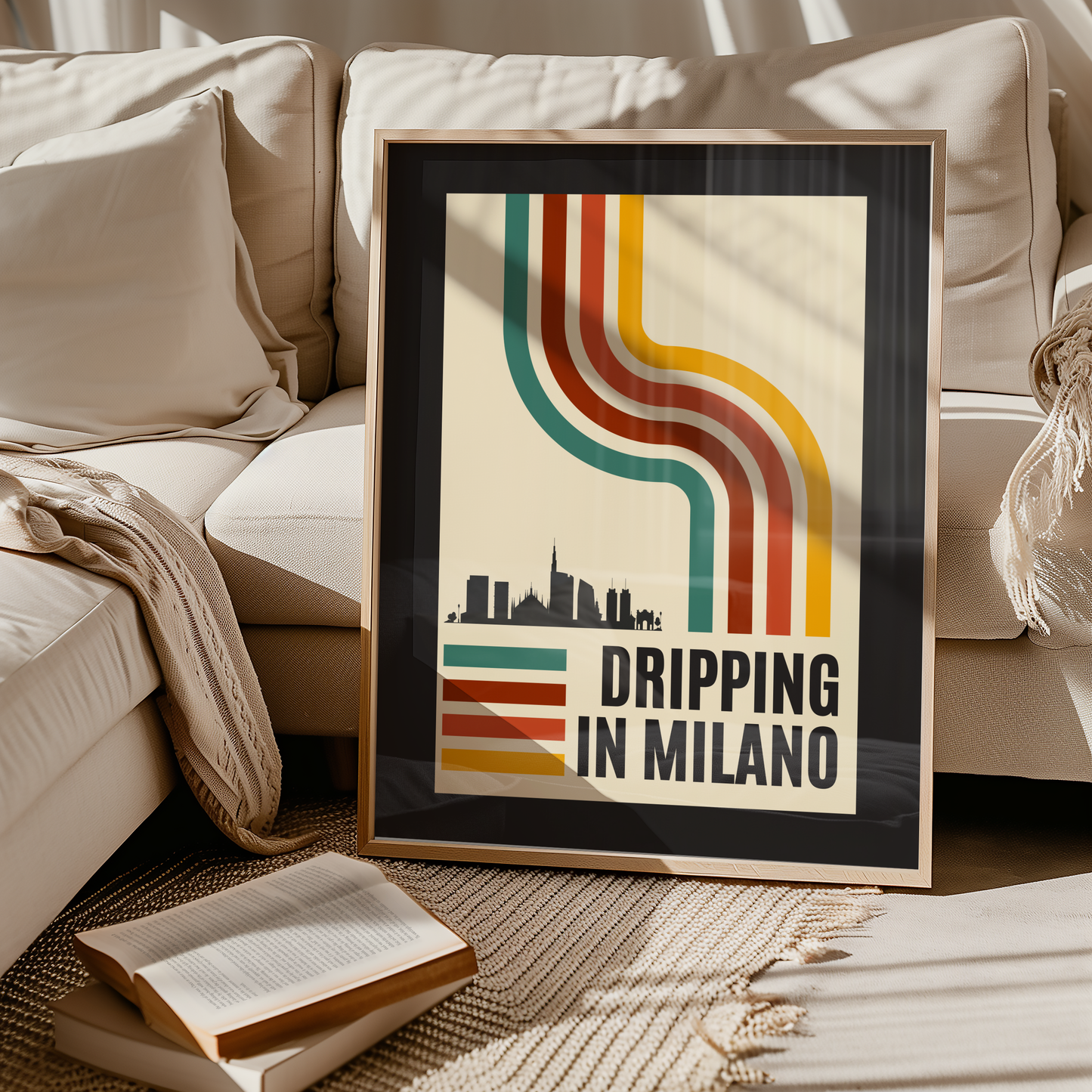Poster Milano - Dripping in Milano