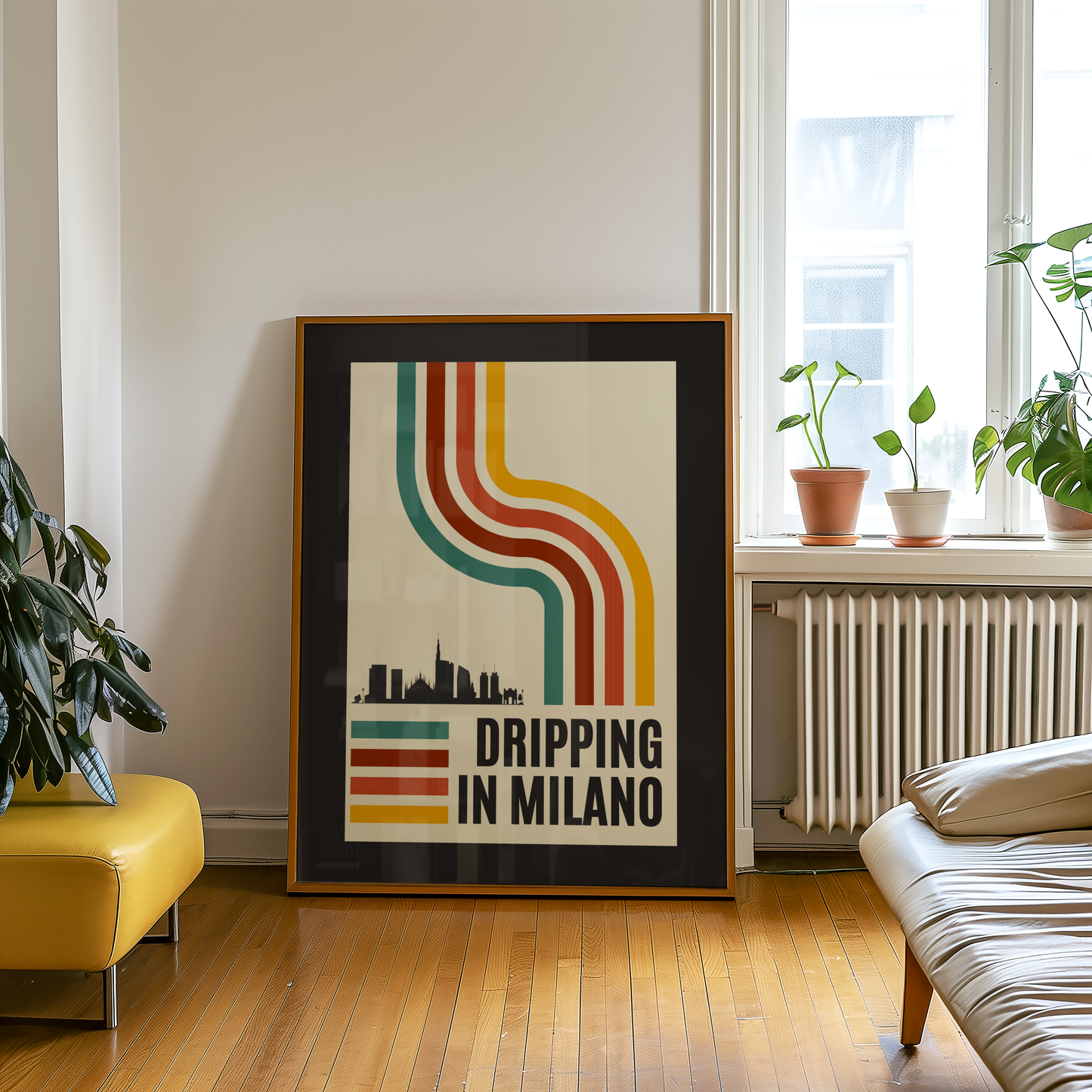 Poster Milano - Dripping in Milano