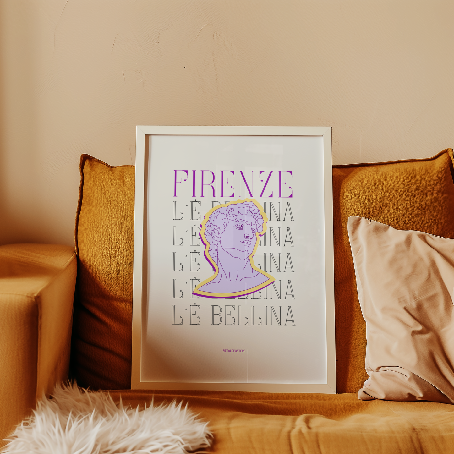 Poster Firenze - L'È Bellina