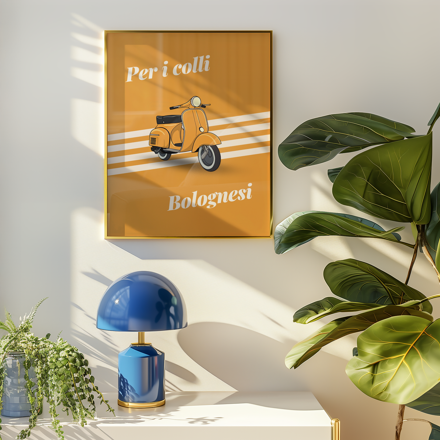 Poster Italiano - Per i Colli Bolognesi