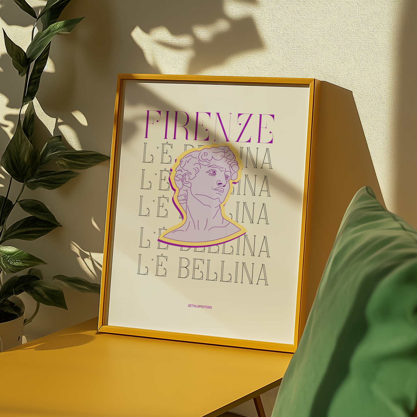 Poster Firenze - L'È Bellina