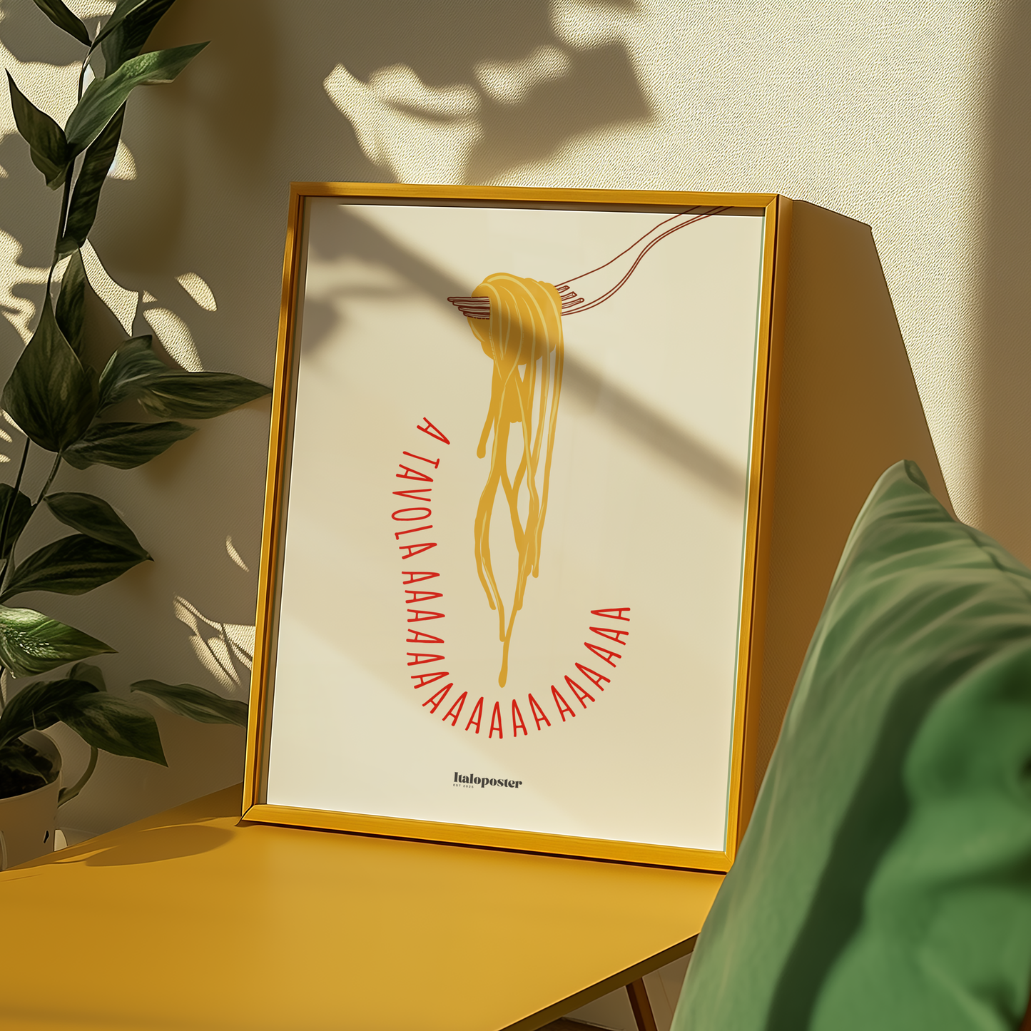Poster Italiano - A Tavola