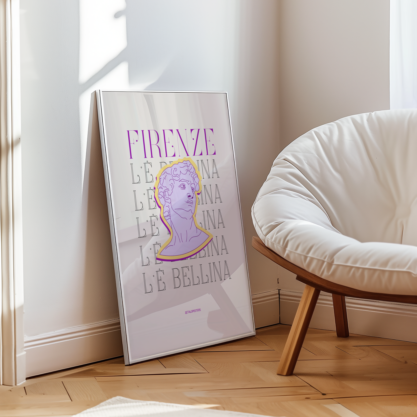 Poster Firenze - L'È Bellina