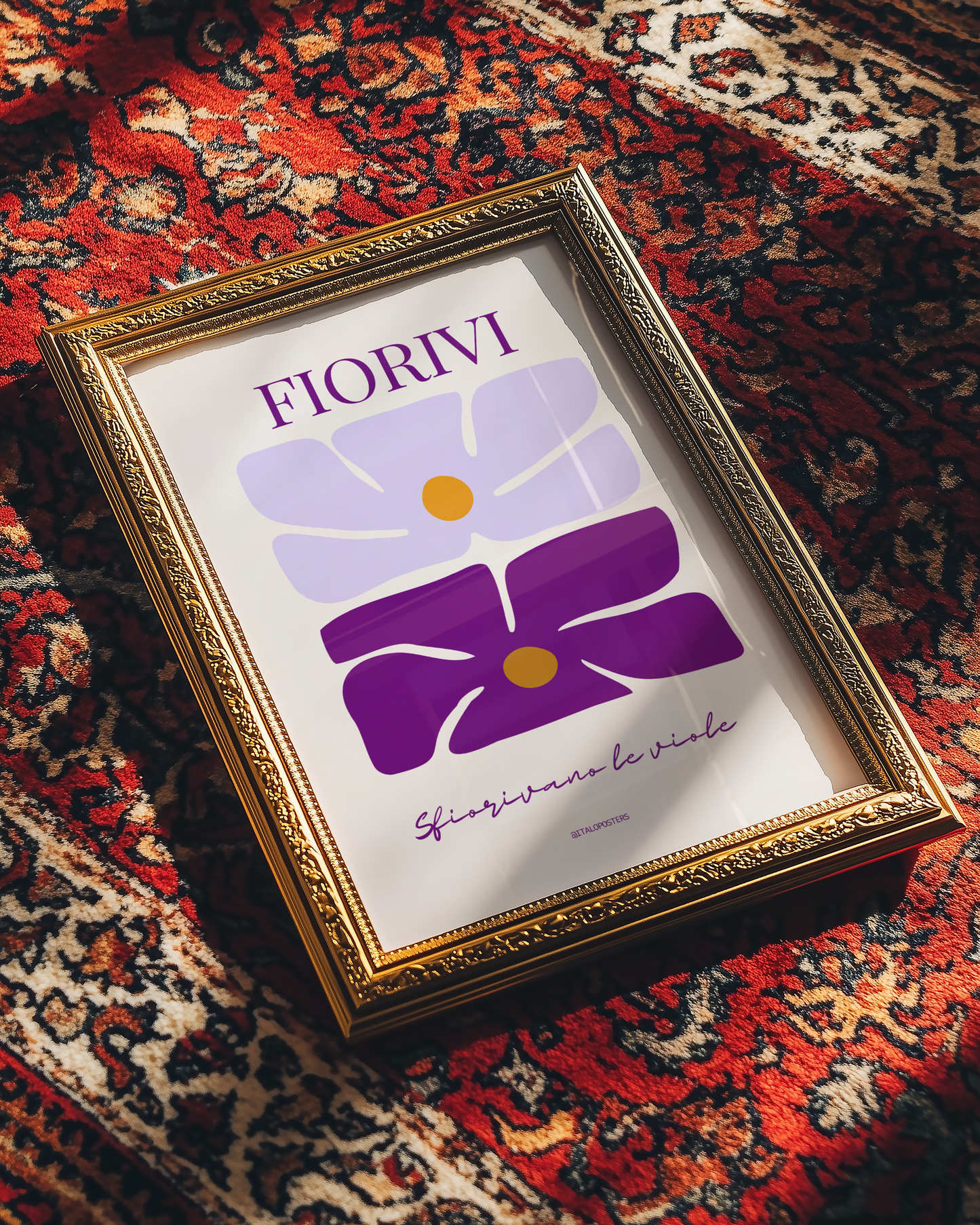 Poster Italiano - Fiorivi, Sfiorivano le Viole