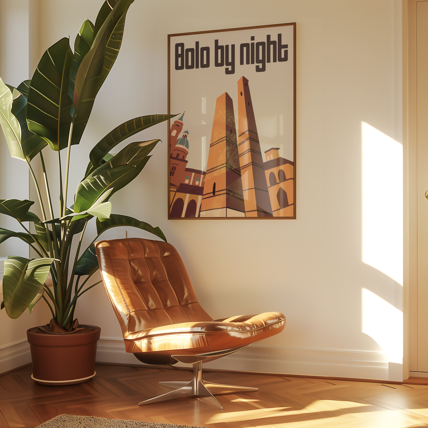 Poster Bologna - Bolo by Night