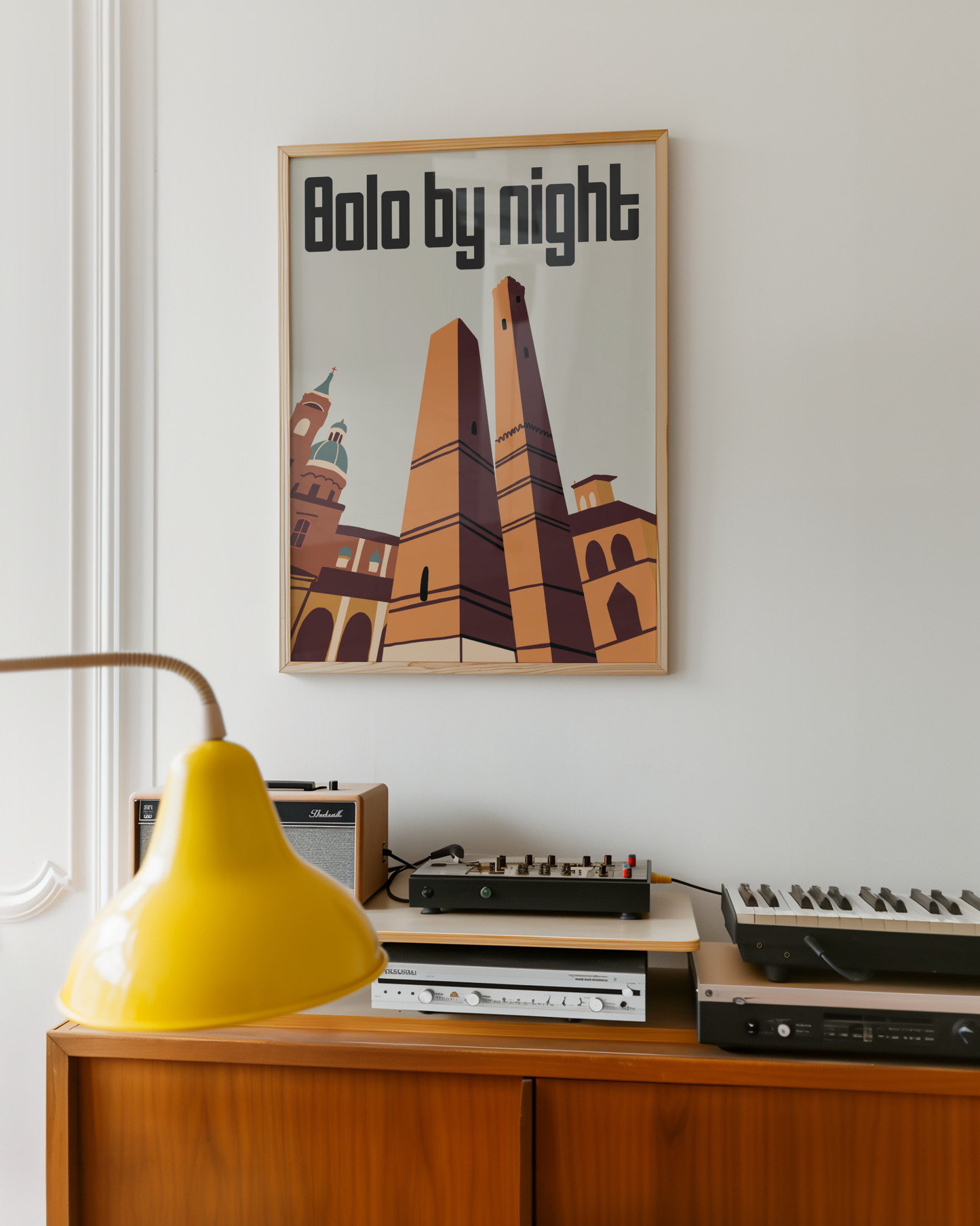 Poster Bologna - Bolo by Night