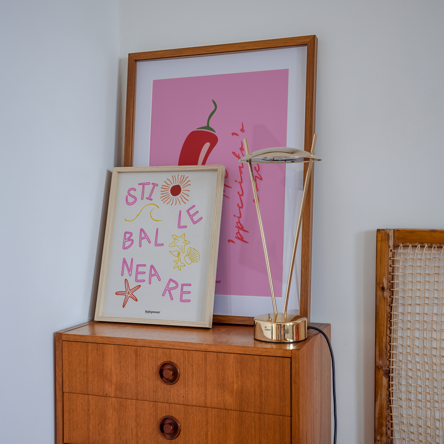 Poster Italiano - Stile Balneare