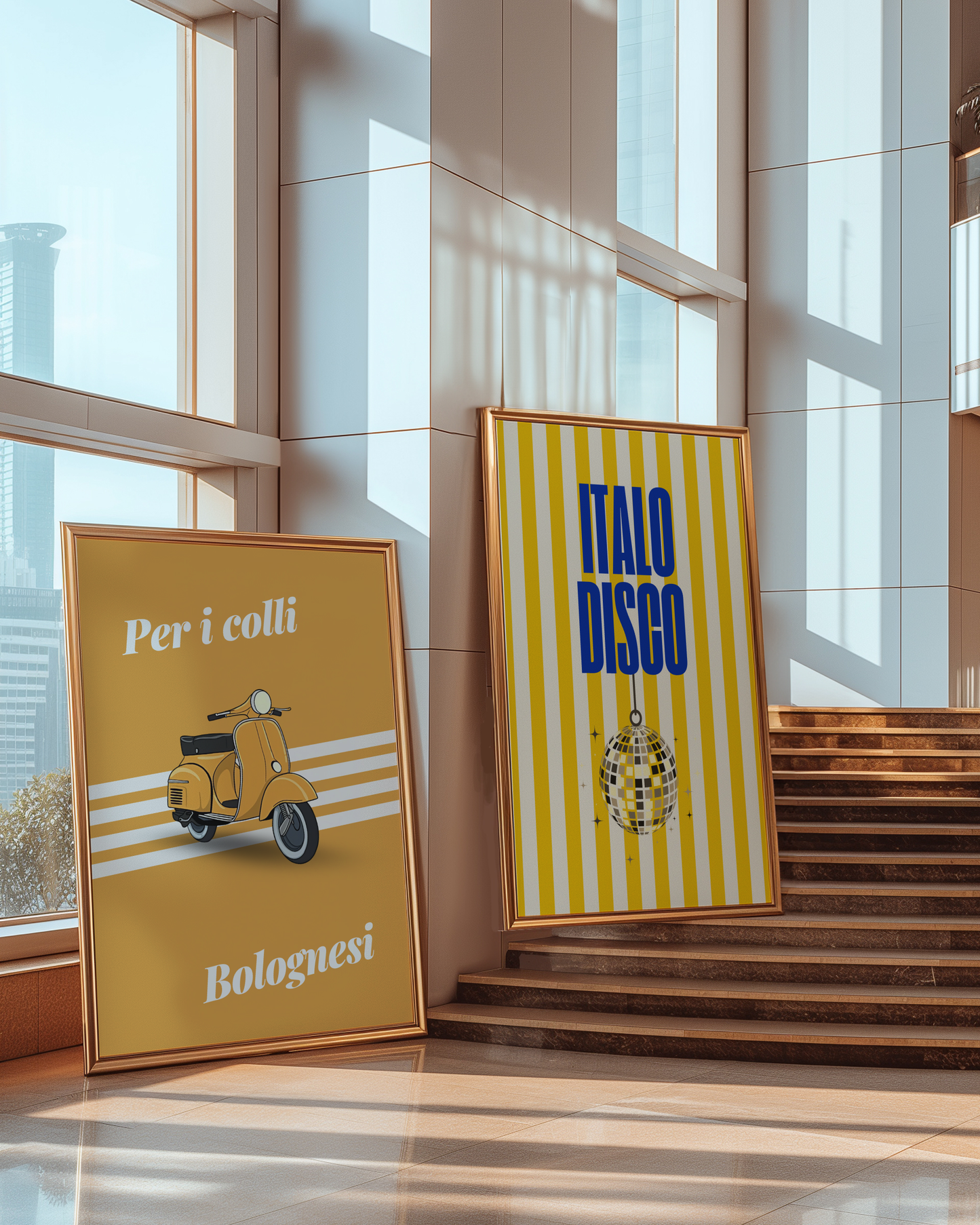 Poster Italiano - Per i Colli Bolognesi