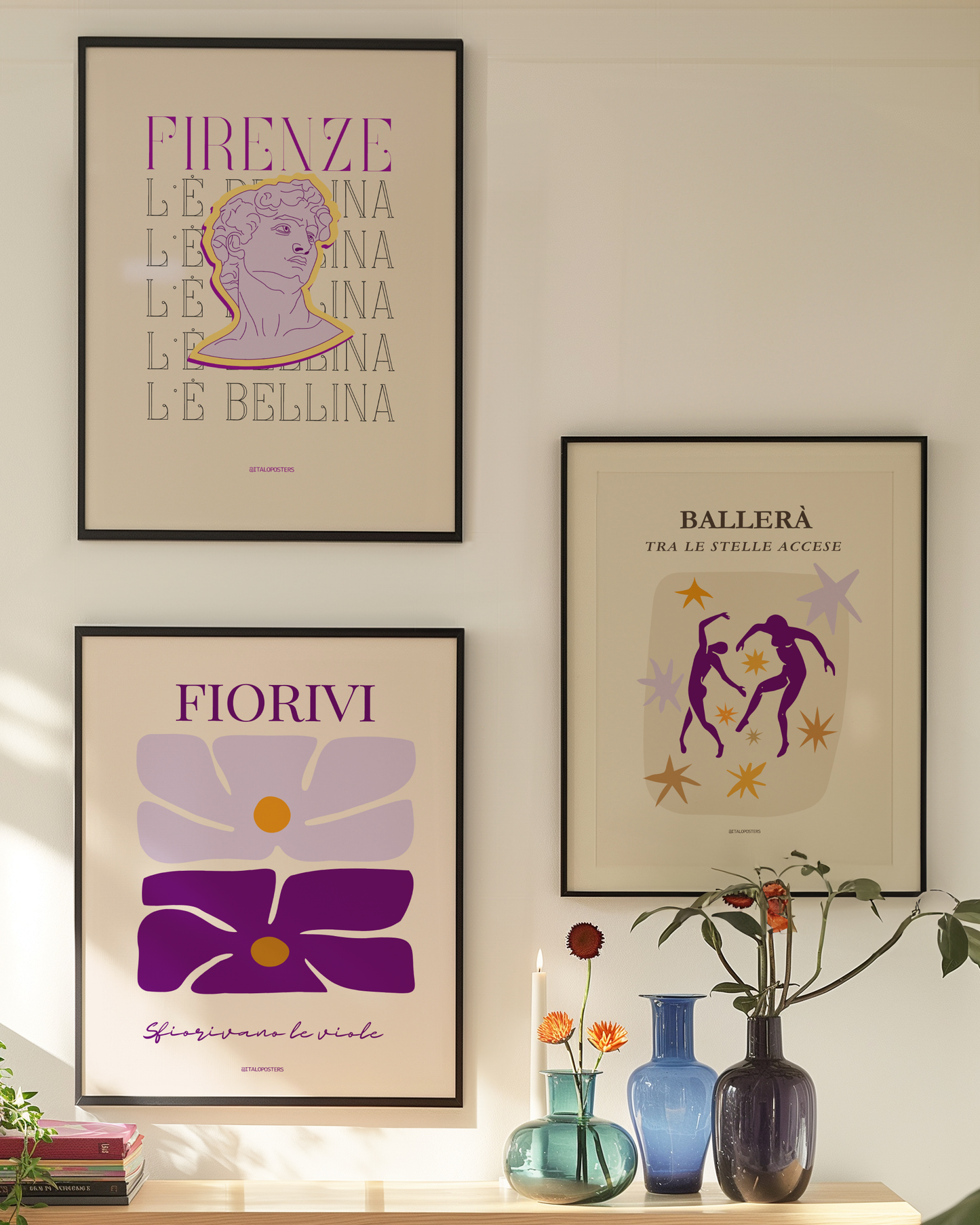 Poster Firenze - L'È Bellina