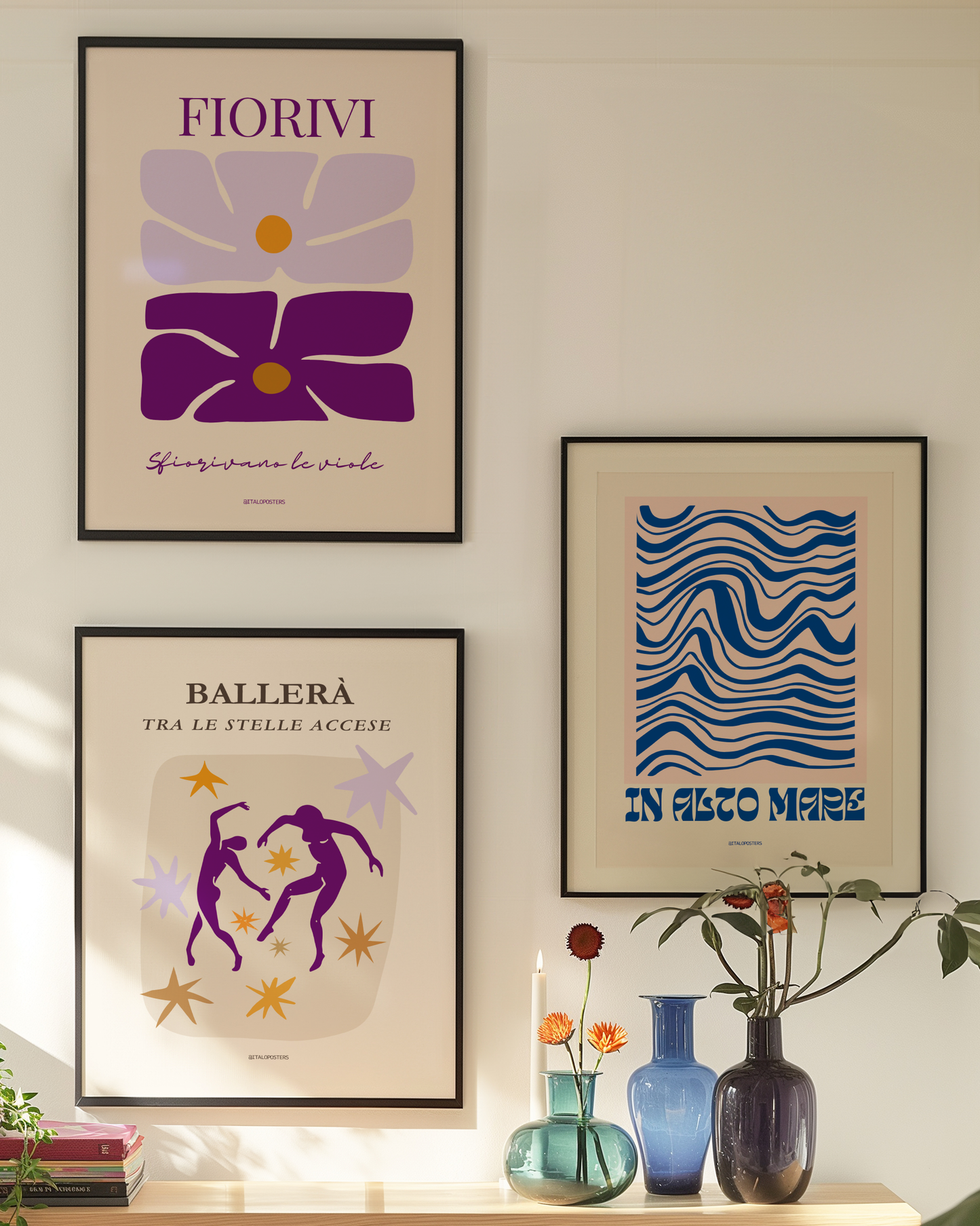 Poster Italiano - Fiorivi, Sfiorivano le Viole